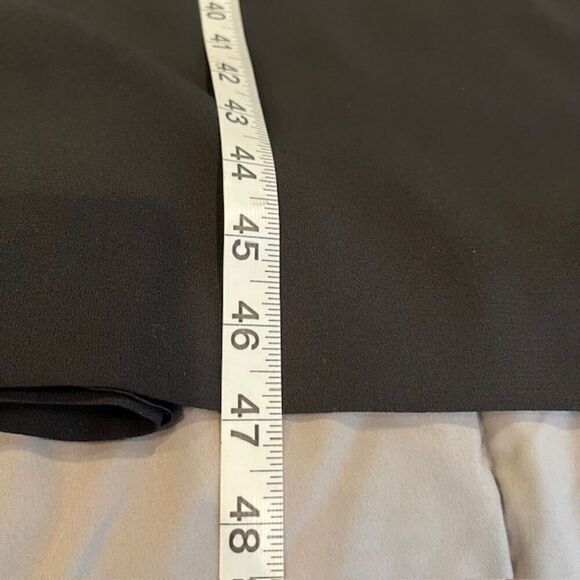 Laundry by Shelli Segal Beaded Front Evening Dress Black Spaghetti Strap Size 8P - Picture 13 of 14